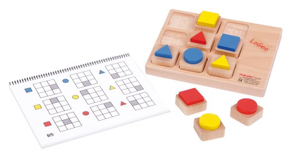 Holzspielzeug, Lernspiel, Sortierspiel, Formenpuzzle, Farben