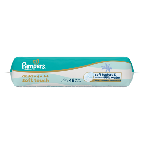 PAMPERS Feuchte Tücher Aqua 18x48 Stk.
