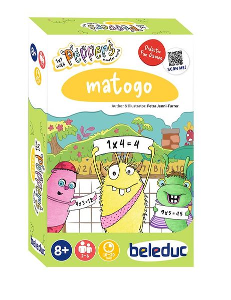 HAPE "Peppers Matogo" - Einmaleins-Kartenspiel, ab 7 Jahre