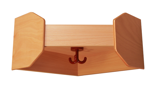 holzregal, wandhaken, hakenleiste, holzhalter, holzbraun