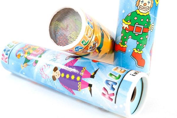 Großes Kaleidoskop, 18 cm, 12 Stück Großes Kaleidoskop, 18 cm, 12 Stück