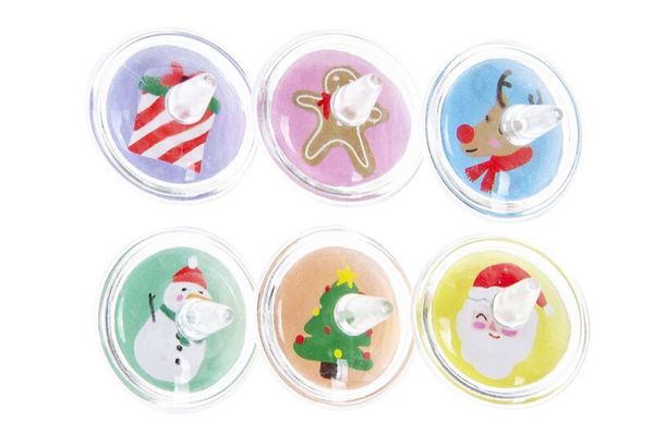 Weihnachtskreisel, 12 Stück