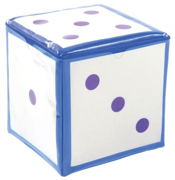Würfel, Würfelspiel, Würfelwürfel?, Du?, Blau-weiß