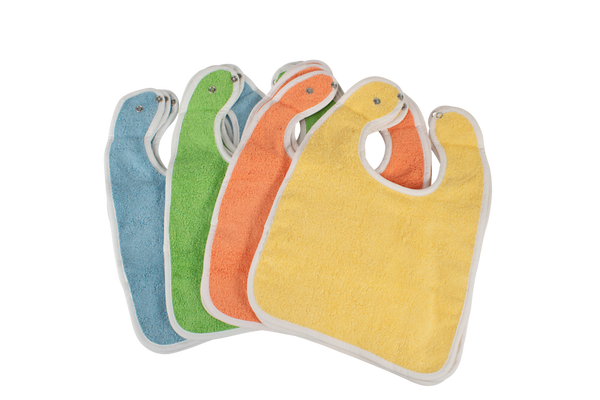 KITAEINKAUF Druckknopflätzchen 3er Pack, 29 x 40 cm, Farbe wählbar