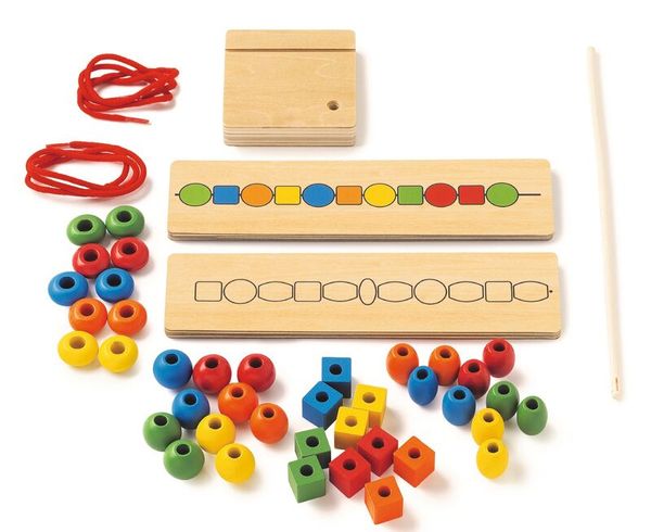 TOYS FOR LIFE sort the beads - Perlen sortieren, ab 3 Jahre