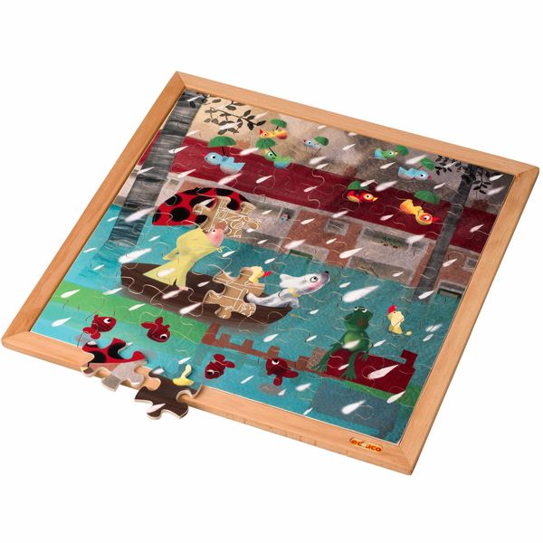 Puzzle, Jigsaw, Schwierigkeitsgrad ?, Landkarte?, Tiermotiv