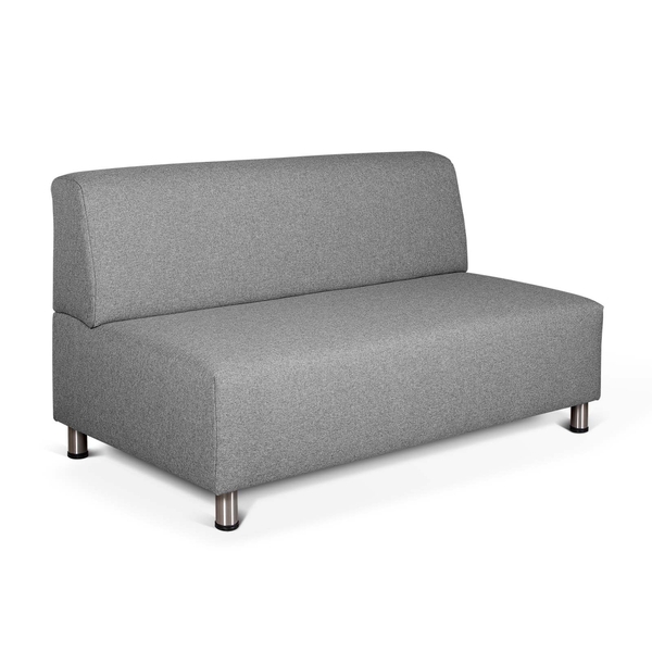 Variation-Sofa 2-Sitzer, Sitzhöhe 40 cm, Stoff & Farbe wählbar