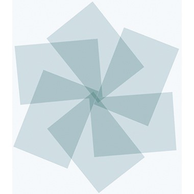 geometrisches Muster, Überlagerungen, abstrakte Formen, bläulichere Dreiecke, Sternenburst-Design