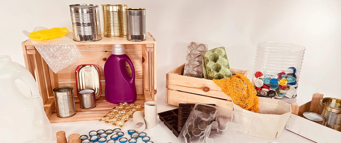 Müllvermeidung in der Kita Recycling aus alten Produkten