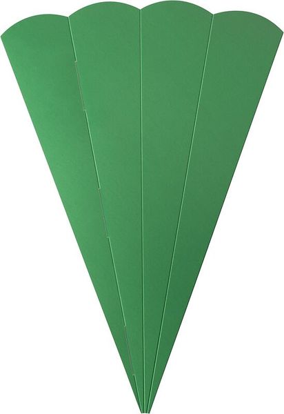 FOLIA Schultüten-Rohlinge, eckig, aus Fotokarton, 68 cm, 10er Set, farbig sortiert