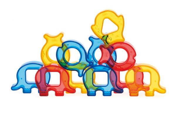 Steckspiel "Crystal Carnival", 13 Teile, ab 2 Jahre Steckspiel "Crystal Carnival", 13 Teile, ab 2 Jahre