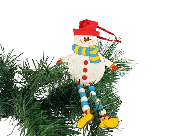 Schlenkerfiguren Weihnachten, 6 Stück Schlenkerfiguren Weihnachten, 6 Stück