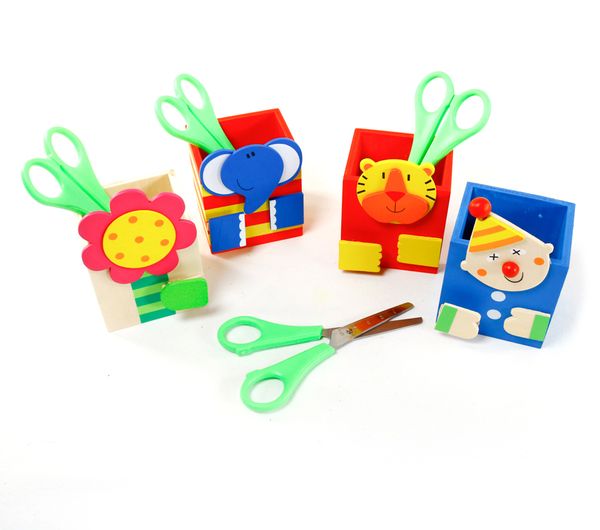Schere, Klebefolie, Kindersnapping, Bastelset, DIY