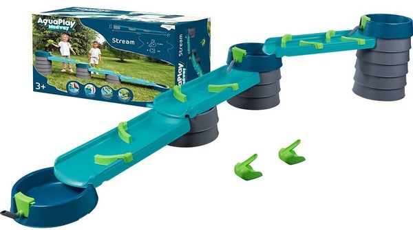 BIG AquaPlay Mudway Stream Matschbahn, ab 3 Jahre, 39-teiliges Set