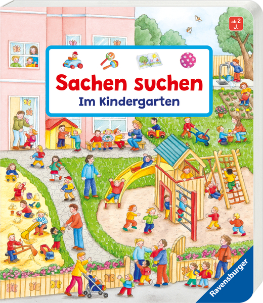 RAVENSBURGER Sachen suchen: Im Kindergarten, ab 2 Jahre RAVENSBURGER Sachen suchen: Im Kindergarten, ab 2 Jahre