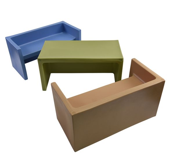 Sitzbank, Kinderbank, Kunststoff, Hocker, Stapelbar
