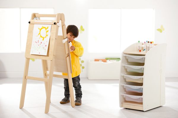 Flexible Holzstaffelei, für 1-2 Kinder Flexible Holzstaffelei, für 1-2 Kinder