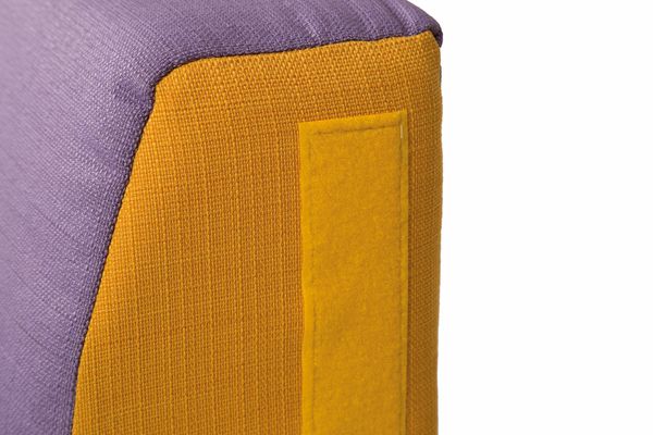 Kita-Eckcouch MINI, 3-teilig, Sitzhöhe 27 cm, Anordnung & Farbe wählbar