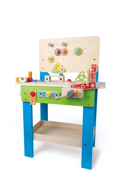 HAPE Werkbank inklusive Zubehör (35 Teile)