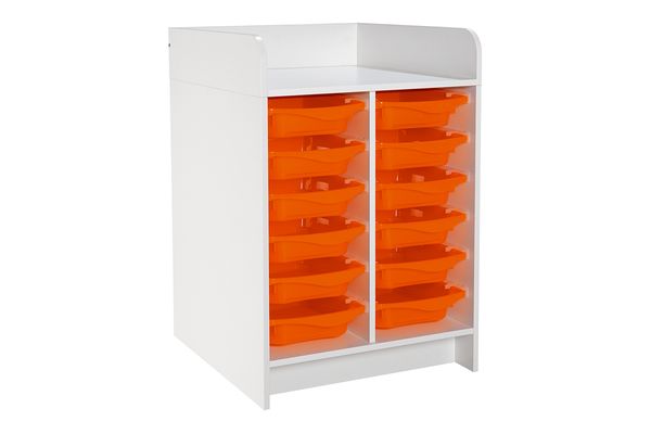 Wickelkommode mit 12 Boxen, 70 cm Breite, Farbe wählbar