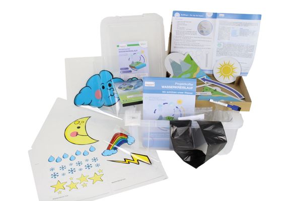 Wasserspiel, Experimentenbox, Bildungsspiel, Wasseraufbereitung, Materialien