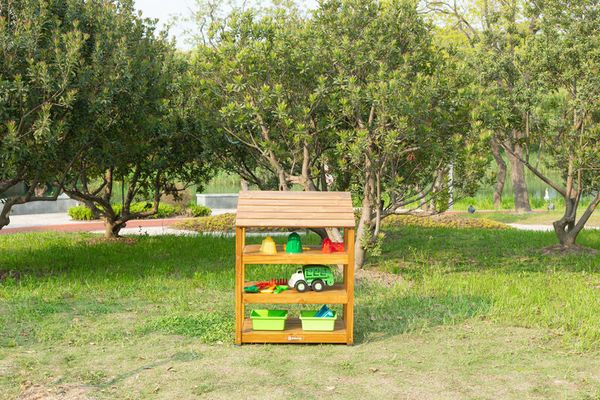 Outdoor-Regal mit offener Seite, LxBxH 81 x 50 x 101 cm Outdoor-Regal mit offener Seite, LxBxH 81 x 50 x 101 cm