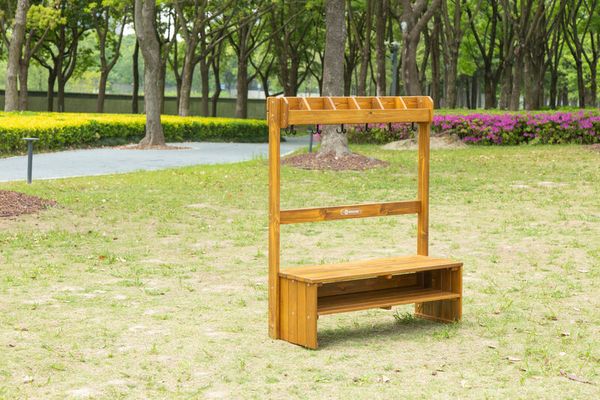 Outdoor-Garderobe, LxBxH 101 x 36 x 120 cm Outdoor-Garderobe, LxBxH 101 x 36 x 120 cm