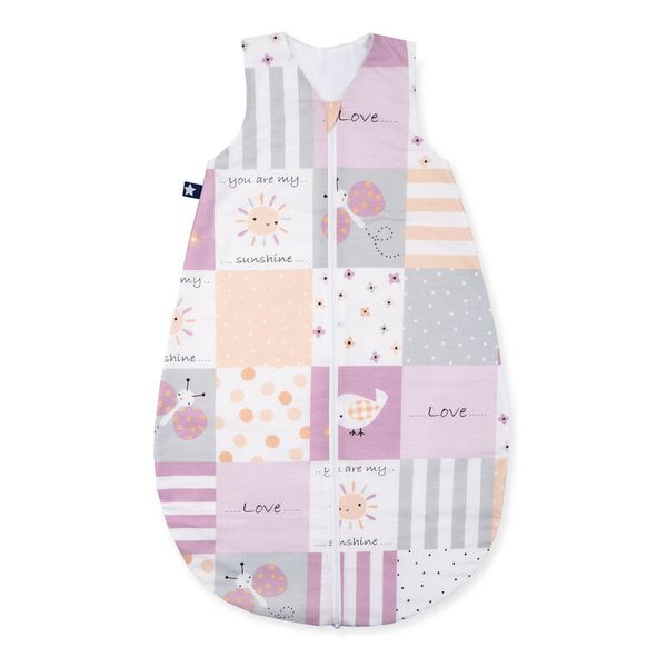 Schlafsack, Babyschlafsack, Patchwork, Patchworkmuster, Kuschelsack