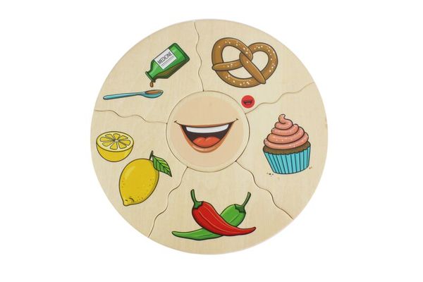 Humanico 5 Sinne, 30 Holz-Puzzleteile, ab 4 Jahre Humanico 5 Sinne, 30 Holz-Puzzleteile, ab 4 Jahre