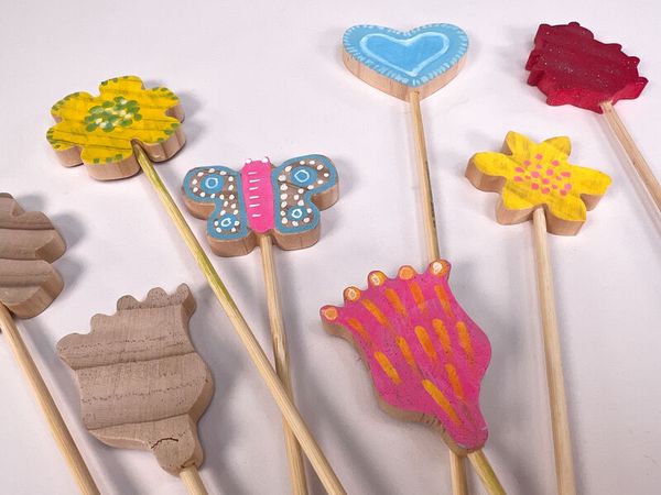 Blumenstecker, 12 Stück Blumenstecker, 12 Stück