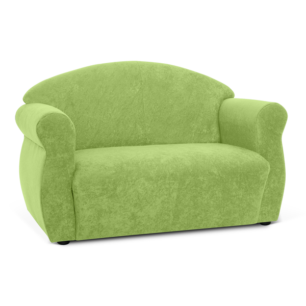 Sofa 2-Sitzer Oldstyle Hort & Erwachsene, Sitzhöhe 42 cm, Stoff & Farbe wählbar