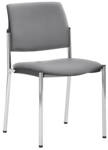 MAYER SITZMÖBEL Stapel-/Konferenzstuhl, 4-Fuß Chrom, 2 Stück MAYER SITZMÖBEL Stapel-/Konferenzstuhl, 4-Fuß Chrom, 2 Stück