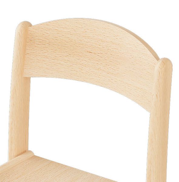 holzstuhl, stuhl, holz, naturholz, stuhlhintere