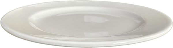 IDFine Teller flach mit Fahne weiß, verschiedene Größen