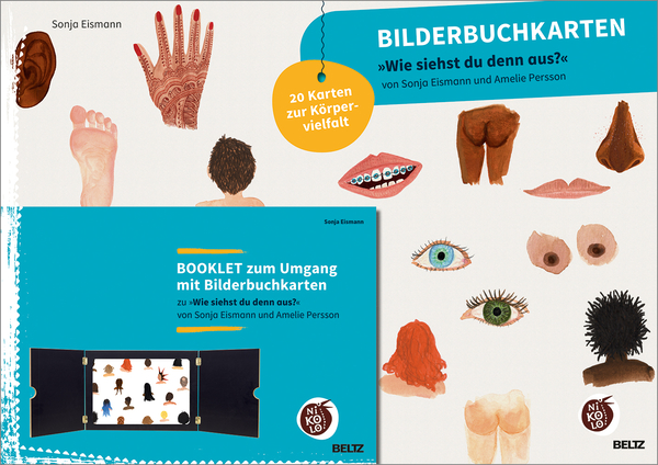Bilderkarten, Körperteile, Hautmuster, Kopie-Karte, Beltz Verlag