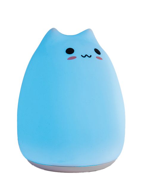 blau, Nachtlicht, Kugel, Figur, Kinderlampe
