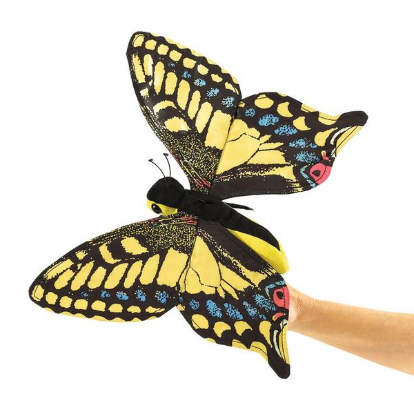 FOLKMANIS Handpuppe Schwalbenschwanz Schmetterling (30 cm) FOLKMANIS Handpuppe Schwalbenschwanz Schmetterling (30 cm)