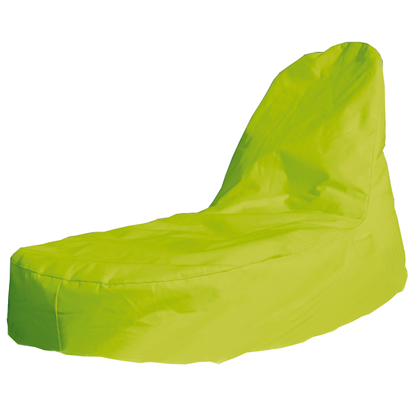 Sitzsack, Loungesessel, Sitzkissen, Bezug, Neongrün