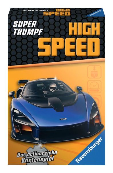 RAVENSBURGER Supertrumpf High Speed, Quartett-Kartenspiel, ab 1 Spieler, 7 - 99 Jahre RAVENSBURGER Supertrumpf High Speed, Quartett-Kartenspiel, ab 1 Spieler, 7 - 99 Jahre