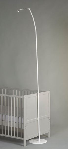 ALVI Himmelstange mit Fuß für Baldachin, extra lang ALVI Himmelstange mit Fuß für Baldachin, extra lang