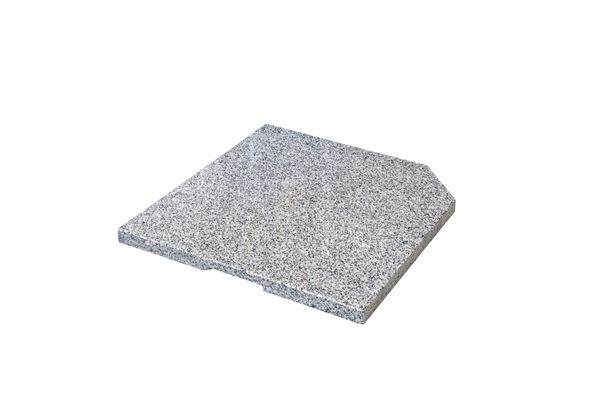 DOPPLER BUNDEL Granitplatte 25 kg für Pendelschirm, grau