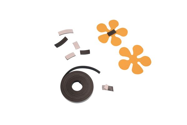 bh plastic tape, colored tape, adhesive roll, decorative pieces, flower shapes