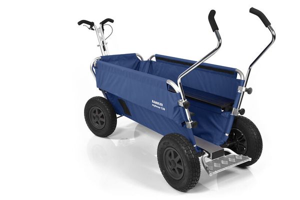 Kühlwagen, Kofferwagen, Wagen, große Räder, Tragetasche