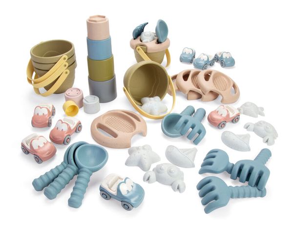 DANTOY tiny Bio Sandspielsortiment, 43-teilig, ab 10 Monate DANTOY tiny Bio Sandspielsortiment, 43-teilig, ab 10 Monate