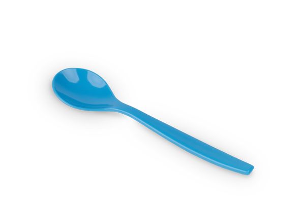 Löffel, Spoons, Küchenutensil, Plastik, Blau