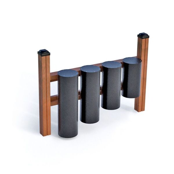 Hutständer, Eimer-Set, Holzrahmen, hänge Zylinder, moderne Schlaginstrument