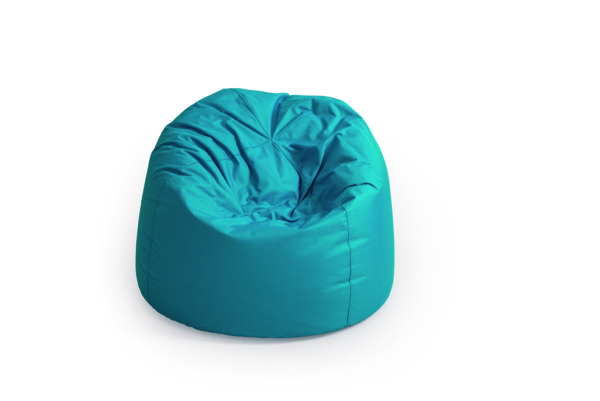 Kinder Sitzsack XL, Farbe türkis, (HxTxB): 90 x 90 x 60 cm