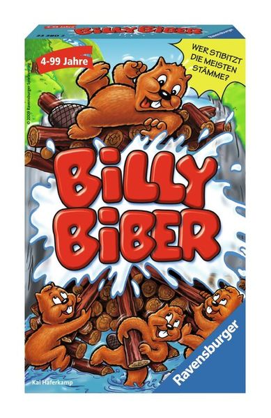 RAVENSBURGER Billy Biber - Reisespiel ab 4 Jahre RAVENSBURGER Billy Biber - Reisespiel ab 4 Jahre