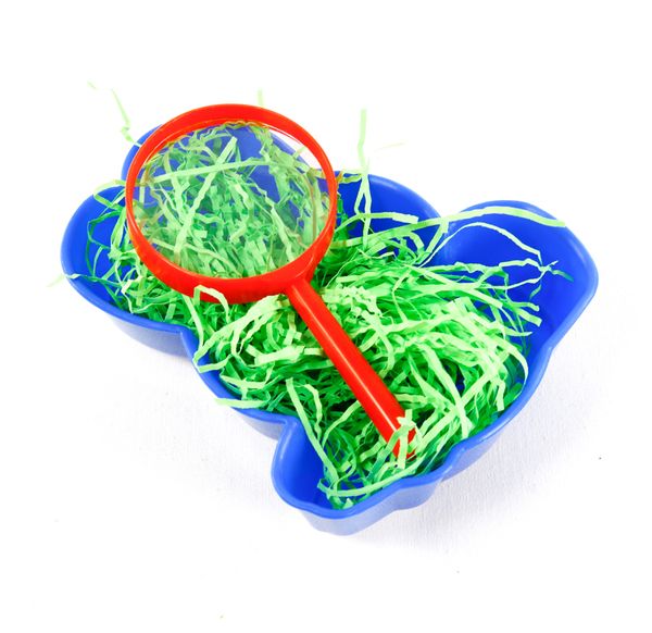 Hasenförmchen mit Lupe, 6 Sets Hasenförmchen mit Lupe, 6 Sets