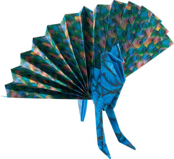 Origamipapier Wildlife, 15x15 cm, 50 Blatt